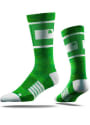 Kansas Strideline State Shape St Pats Crew Socks - Green