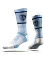 Strideline Sporting Kansas City Mens Blue Premium Crew Socks