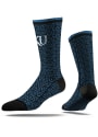 Kansas Jayhawks Strideline Dark Hash Dress Socks - Blue