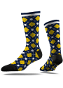 Michigan Wolverines Strideline Repeat Argyle Socks - Blue
