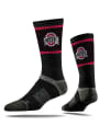 Ohio State Buckeyes Strideline Team Logo Crew Socks - Black