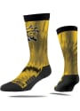 Wichita State Shockers Strideline Tie Dye Crew Socks - Yellow