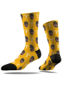 Ben Roethlisberger Pittsburgh Steelers Strideline Allover Print Dress Socks - Yellow
