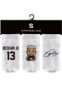 Odell Beckham Jr Cleveland Browns Baby Strideline 3PK Quarter Socks - White