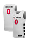Main image for Bryson Buckingham Mens White Cincinnati Bearcats NIL Name And Number Basketball Jersey