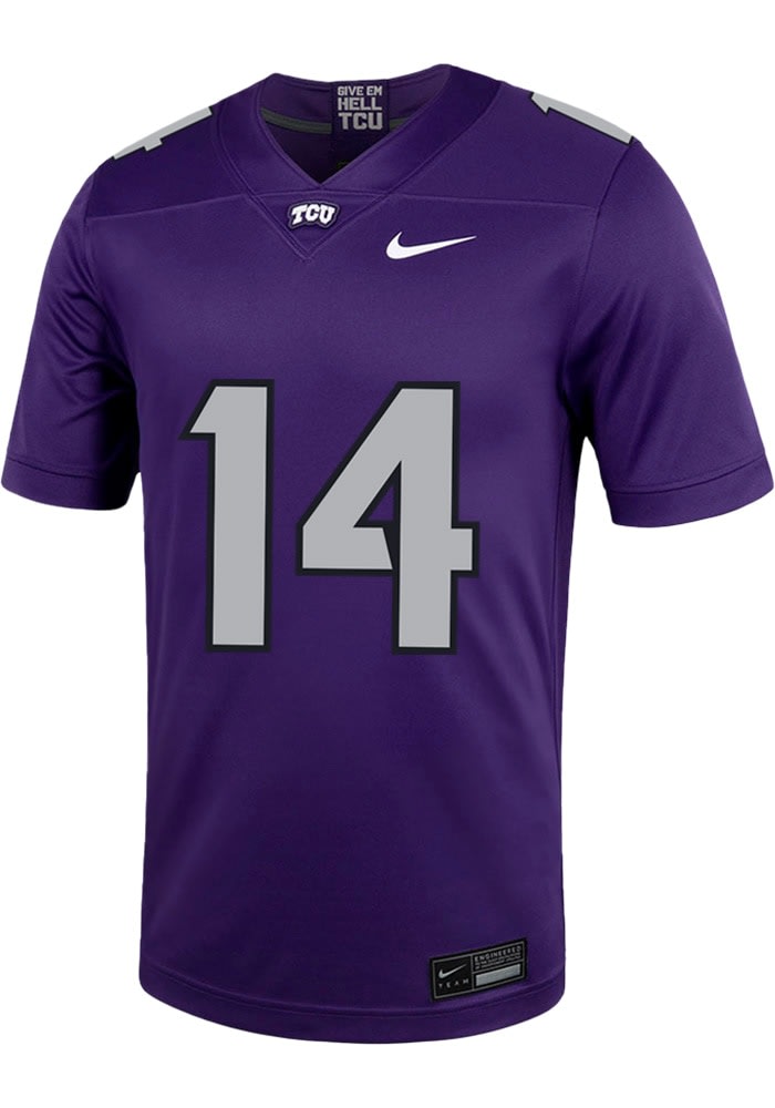 Joseph Manjack IV TCU Horned Frogs PURPLE Football NIL Game Jersey