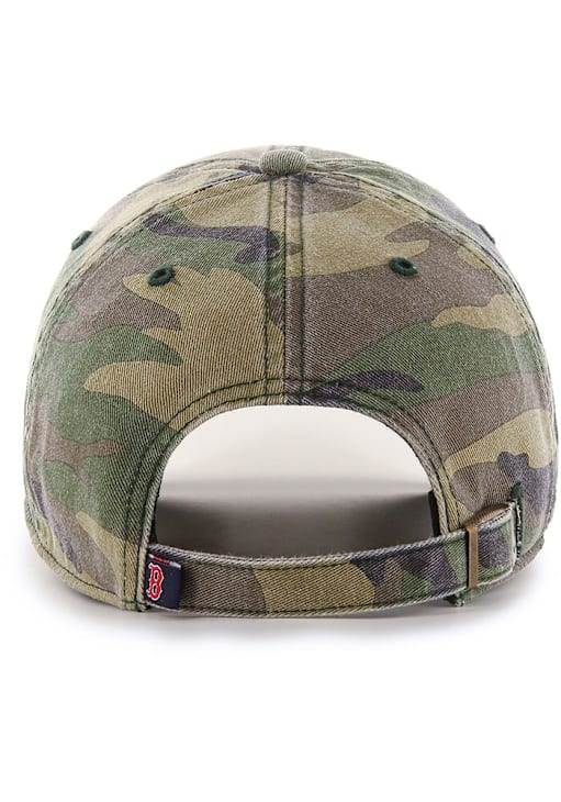 47 Boston Red Sox CAMO Camo Clean Up Adjustable Hat 47000283
