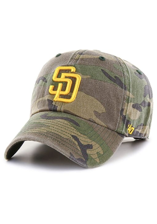47 San Diego Padres CAMO Camo Clean Up Adjustable Hat 47000287