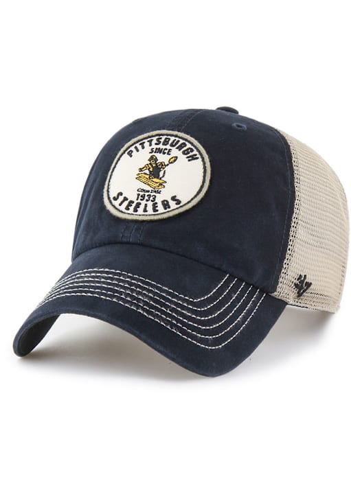 47 Pittsburgh Steelers Historic Pitstop Clean Up Adjustable Hat