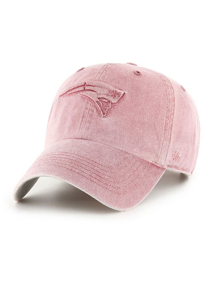 New England Patriots 47 Womens PINK Mist Clean Up Adjustable Hat