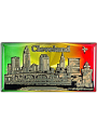Cleveland Rainbow Foil Magnet