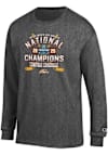 Main image for Mens Western Michigan Broncos Charcoal Champion 2025 National Champions Jersey Tee