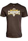 Main image for Western Michigan Broncos Brown Blue 84 2025 MAC Football Champions Short Sleeve T Shirt
