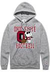 Main image for Mens Grey Ohio State Buckeyes Peanuts Joe College Hooded Sweatshirt