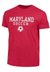 Main image for Maryland Terrapins Red Champion Mens Soccer Short Sleeve Fashion T Shirt