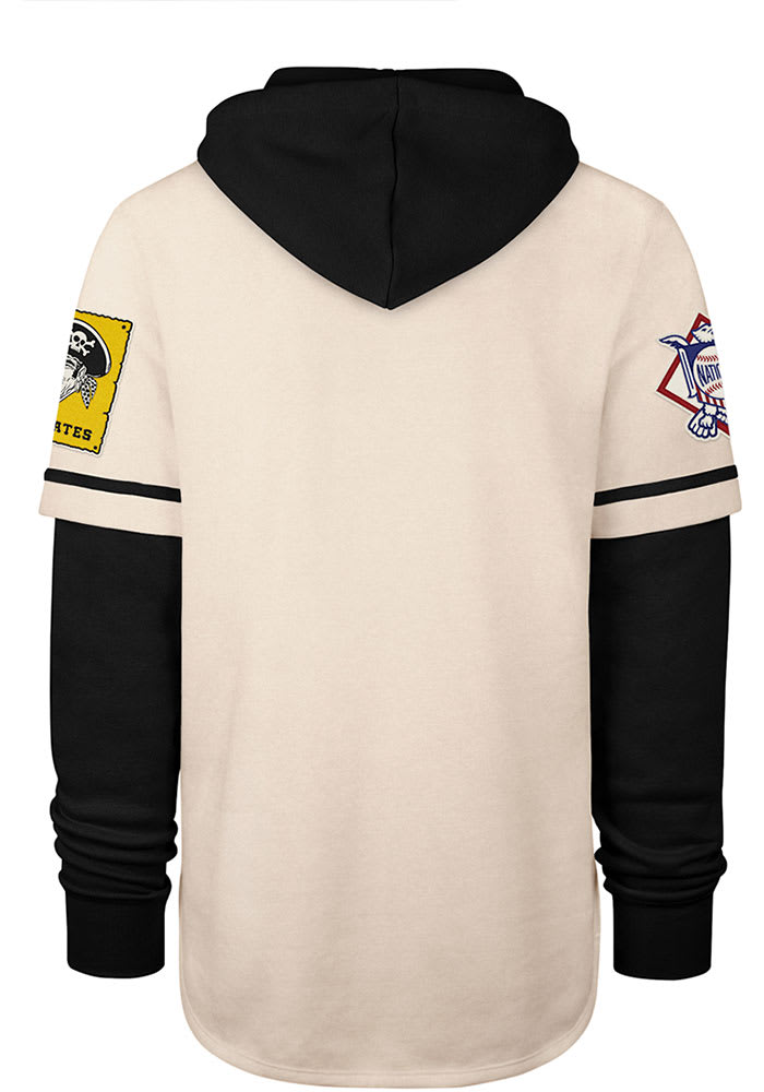 47 Pittsburgh Pirates Mens IVORY Trifecta Shortstop Long