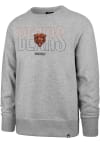 Main image for 47 Chicago Bears Mens Grey Split Squad Headline Long Sleeve Crew Sweatshirt