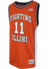 Main image for Mens Illinois Fighting Illini Orange Original Retro Brand College Classic Name and Number Basketba..