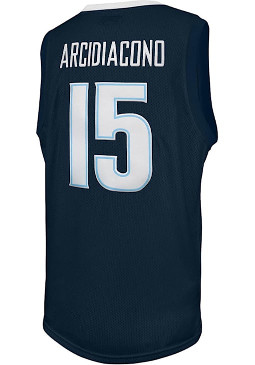 Ryan Arcidiacono  Original Retro Brand Villanova Wildcats Navy Blue College Classic Name and Numbe..