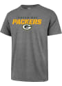 Green Bay Packers 47 Traction Super Rival T Shirt - Grey