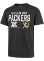 Green Bay Packers 47 Lineage Scrum Fashion T Shirt - Charcoal