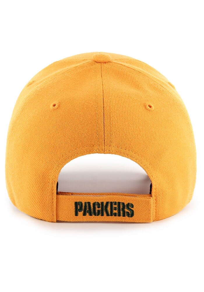 47 Green Bay Packers GOLD MVP Adjustable Hat - 480000646