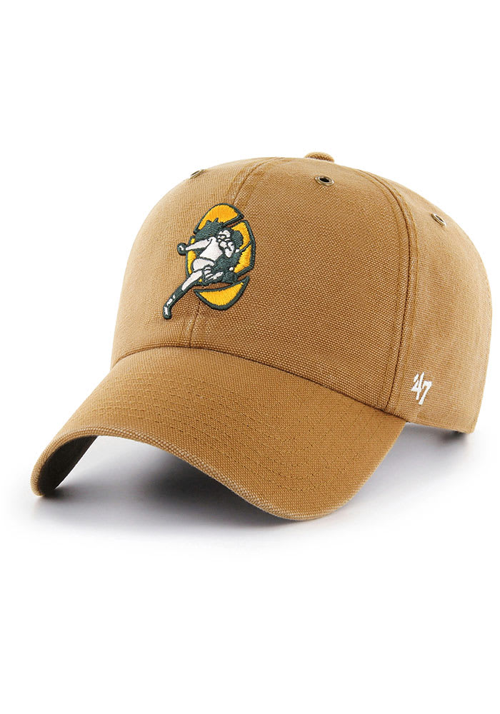 47 Green Bay Packers Carhartt Clean Up Adjustable Hat Brown