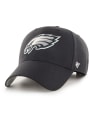 Philadelphia Eagles 47 MVP Adjustable Hat - Black