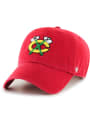 Chicago Blackhawks 47 Clean Up Adjustable Hat - Red