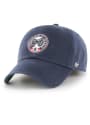 Columbus Blue Jackets 47 Franchise Fitted Hat - Navy Blue