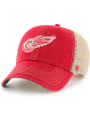 Detroit Red Wings 47 Trawler Clean Up Adjustable Hat - Red