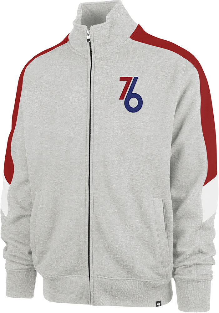 76ers track jacket online