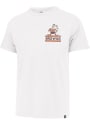 Cleveland Browns 47 OPEN FIELD FRANKLIN Fashion T Shirt - White