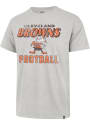 Cleveland Browns 47 DOZER FRANKLIN Fashion T Shirt - Grey
