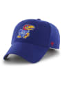 Kansas Jayhawks Blue Basic Youth Adjustable Hat
