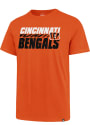 Cincinnati Bengals 47 SHADOW SUPER RIVAL T Shirt - Orange