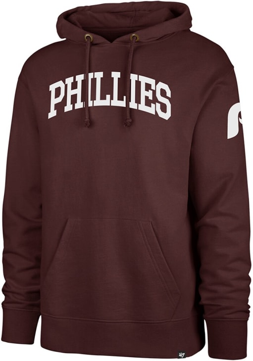 47 Philadelphia Phillies Mens Maroon Striker Fashion Hood