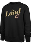 Main image for 47 Cleveland Cavaliers Mens Black Headline Long Sleeve Crew Sweatshirt