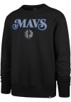 Main image for 47 Dallas Mavericks Mens Black Headline Long Sleeve Crew Sweatshirt
