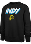 Main image for 47 Indiana Pacers Mens Black Headline Long Sleeve Crew Sweatshirt