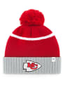 '47 Kansas City Chiefs Red Chop Block Knit Hat