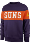 Main image for 47 Phoenix Suns Mens Purple INTERSTATE CREW MEN Long Sleeve Fashion Sweatshirt