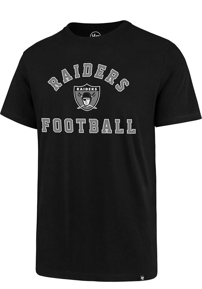 シャツ Las Vegas Raiders Team Tee Fanatics Men's Black Las Vegas Raiders Primary Logo NFL T