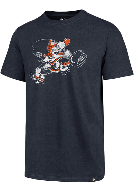 47 Detroit Tigers Navy Blue Imprint Club Short Sleeve T Shirt
