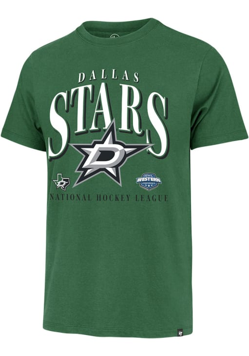 47 Dallas Stars Kelly Green Crease Franklin Short Sleeve Fashion T Shirt