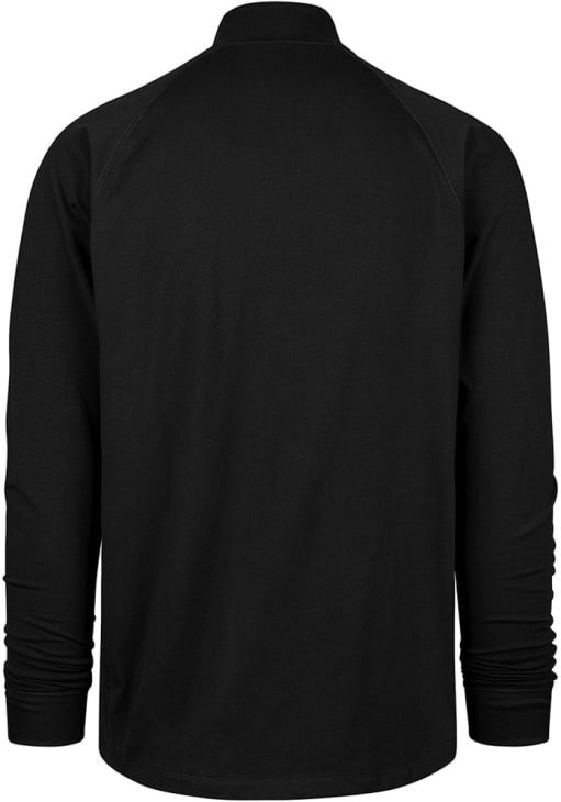 47 Philadelphia Eagles Mens Black Forward Long Sleeve Qtr Zip Pullover