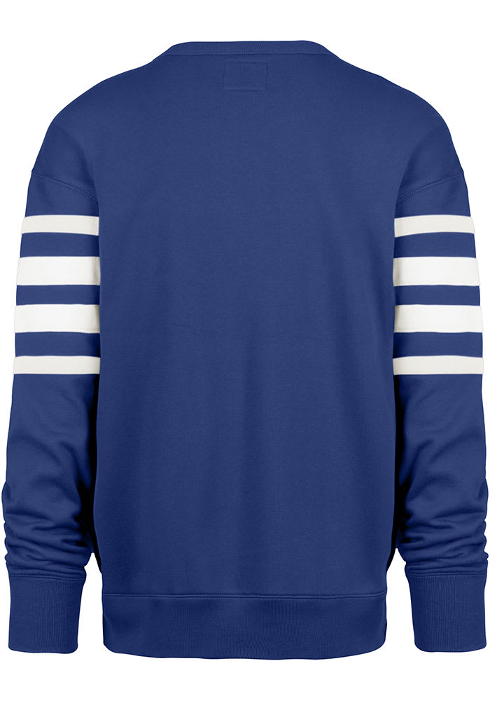 47 Indianapolis Colts Mens BLUE Coaches Long Sleeve Fashion