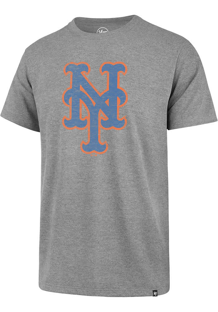 47 New York Mets GREY Franklin Short Sleeve Fashion T Shirt