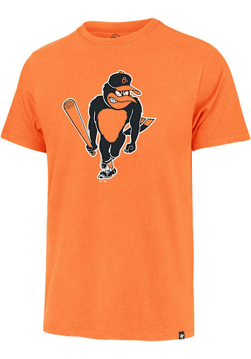 47 Baltimore Orioles ORANGE Imprint Franklin Coop Batting Bird