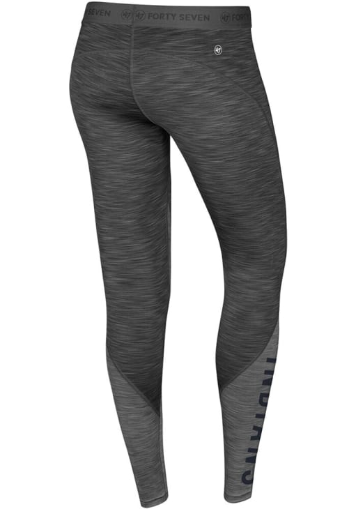 47 Cleveland Indians Womens Grey Illusion Forward Leggings